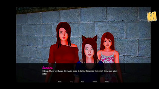 Stepdaughter Seduces Curvy MILF Stepmom in Hot Hentai Visual Novel Adventure
