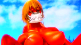 Tia Harribel Dominated Hard in Wild Standing Hentai Pleasure