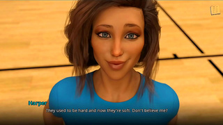 Naughty Student Tempts Busty Gym Teacher in Forbidden School Romance