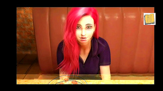Pink-Haired Beauty Seduces Young Man in Sultry Anime Encounter