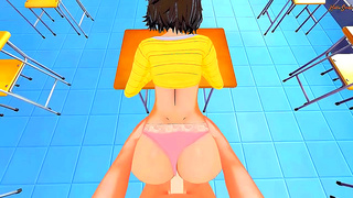Kawakami-sensei Dominates in Sultry Ride Fantasy – Persona 5 Heat