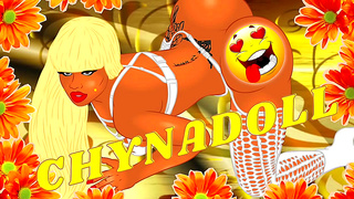Chyna Doll Tempts with Busty Curves Luscious Assets in Steamy Hentai Fantasy