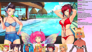 Neko Fanservice Ignites Wild Hentai Gameplay Triad Lust in Virtual Streams
