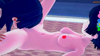 Uiharu Satens Forbidden lesbian Desire Unleashed in Steamy Hentai Fantasy