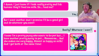 Catgirl Gets Wild Naughty in Hot Nutaku Ass-to-Mouth Adventure