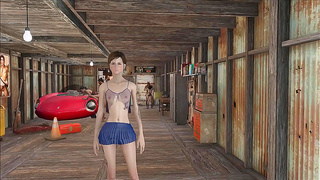 Brave Brunette Defiled in Fallout 4s Wasteland Fantasy Encounter
