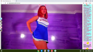 Cheerleader Cosplay Thrilled by Forbidden Desires – Steamy Hentai Adventure