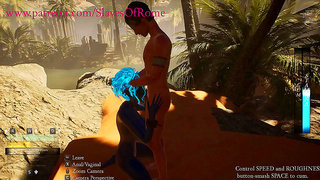 Enchanted Desert Maiden Tempted in Ancient Rome – Forbidden Desires Unleashed