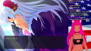 Busty Neko Seduces Her Master in Steamy Virtual Fantasy Roleplay