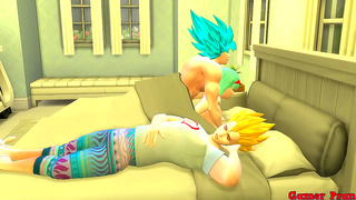 Bulma Seduces Goku in Secret Dragon Ball Tryst Behind Vegetas Back