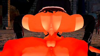 Mikasa Seduces Annie in Fiery 3D Hentai Transformation Encounter