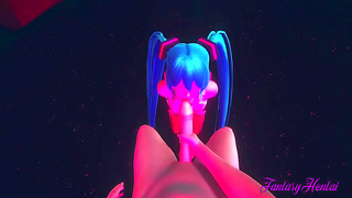 Mikus Steamy 3D Blowjob Adventure – First-Person Strip Club Encounter