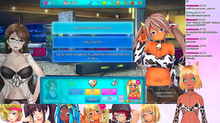 Neko Babes Heat Up HuniePop 2 with Steamy Lingerie Threesome Action