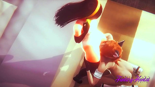 Violets Hot 3D Hentai Journey – Wild Desires Ignited in Steamy Encounter