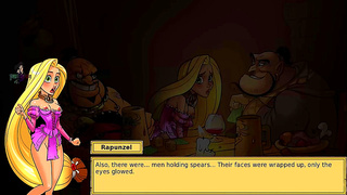 Blonde Rapunzel Rides Hard in Steaming Hentai Fantasy Adventure