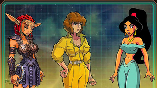 Jasmine Surrenders to Wild Passions in a Lust-Fueled Harem Fantasy Adventure