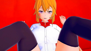 Soma Erina Ignite Steamy Reconciliation After Kitchen Battle – Food Wars Heat