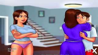 Teen Beauty Sparks Hot Office Tryst with Her Husband in Summer Saga