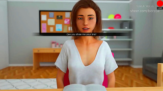 Step-Sisters Secret Webcam Encounter Nearly Caught by Stepmom – 3D Hentai Drama