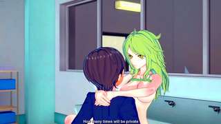 Monet Rides Hard Takes Every Inch in Steamy One Piece 3D Porn Fantasy