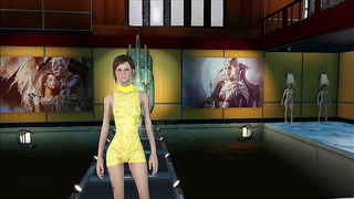Brave brunette explores post-apocalyptic wasteland in sultry Fallout-themed anime fantasy