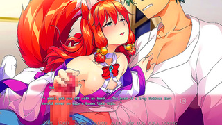 Yui Teases Devotee with Seductive Blowjob at Holy Temple – Naughty Anime Fantasy