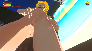 Vampire Temptress Commands Steamy 3D Hentai Aquatic Domination