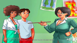 Teenage Lust Ignites After Class in Steamy Anime Summer Romance
