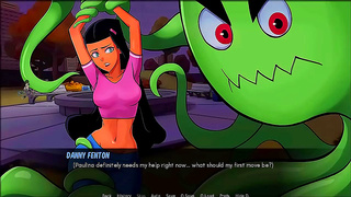 Stepmom Latinas Haunting Desire Ignites with Danny Phantom in Hot Encounter