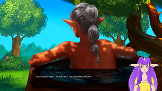 Elven Queen Unveils Her Desires in Sensual Bath Tryst – A Fantastical Lust Filled Escape