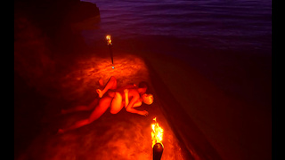 Anime Lovers Hot Summer Tryst Sparks Wild Beach Romance in Full Bloom