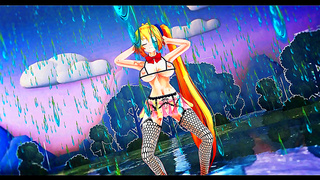 Alluring Anime Goddess Lures You into Hot MMD Lovemaking Moments