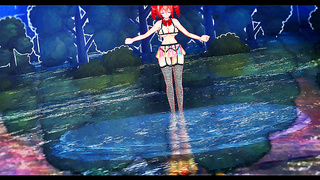 Alluring Hentai Vixen Dances to Sensual Rhythms in Hypnotic MMD Performance
