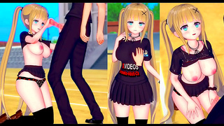 Blonde Goddess Seduced in Hot Koikatsu 3D Erotic Adventure