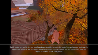 Grandads Steamy Virtual Reality Encounter in Second Life Adventures