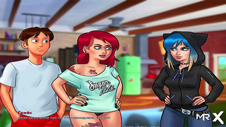 Teen Goddess Ignites Hot Summer Fantasies in Wild Animated Adventure