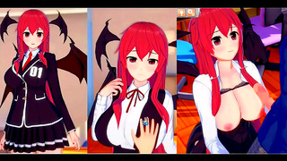 Curvy Touhou Succubus Sucks Teases in Hot Koikatsu 3D Blowjob Fantasy