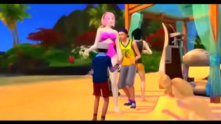 Hinatas Secret Beach Tryst with Her Teacher Sparks Burning Lust