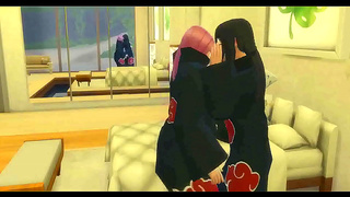 Sakura Konans Busty Milf Threesome Sparks Hot Ninja Nights in Naruto Porn