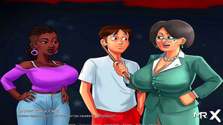 Curvy Teacher Ignites Hot Summer Romance in Sensual Anime Getaway