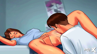 Cinnamons Hot Summer Fantasy Unfolds in Tempting Hentai Paradise