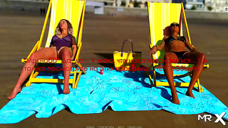 Bikini Goddesses Heat Things Up with Sultry Anime Poolside Action – HD Erotica