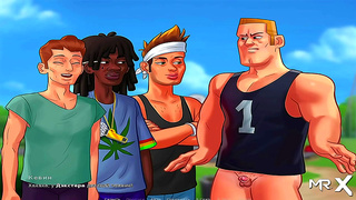 Steamy Summer Nights Ignite Busty MILF Fantasies in Animated Lust Fest