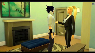 Ino Seduces Sasuke in Secret Steaming Tryst Behind Sakuras Back – Naruto Porn