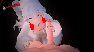 Wolfies Seductive Murmur Ignites Steamy Blowjob Fantasies in Hot Hentai Action