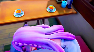 Goddess Tempts Warrior with Hot 3D Blowjob in Steamy Anime Encounter
