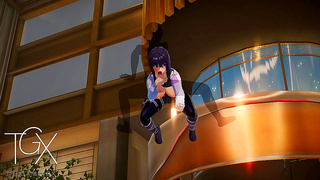 Gamer Babe Rides Massive Monster Cock in Hot Hentai Action