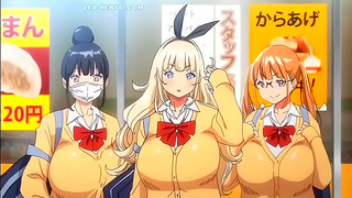 Luscious Busty Teens Heat Up Animated Romance with Creamy Escapades