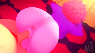K.O. Tempts Wild Beast with Burning Desire, Takes Massive Cock Deep