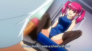 Tiny Hentai Babe Tempts Him to Climax Using Just Her Sexy Feet – Hot Scenes